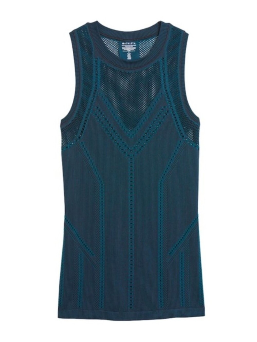 Athleta Tank Tee Lot Of 7 Oxygen Renew Graphic Lasercut Ribbed Bundle - Picture 7 of 16